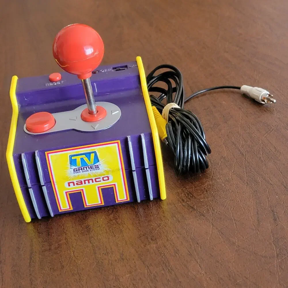 Vintage 2003 NAMCO Plug and Play TV 5 Classic Arcade Games Jakks Pacific Tested